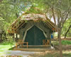 Permanent tents at Tarangire